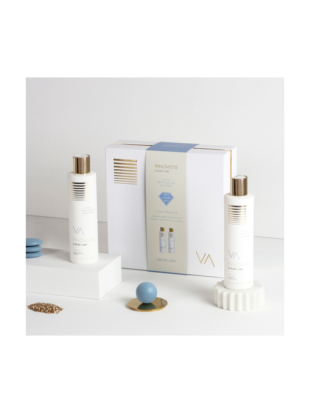Kit Smoother Spa Shampoing et Après-shampoing Lissage