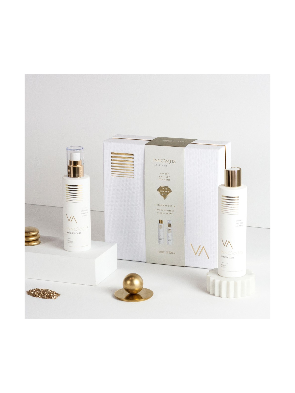 Kit Shampoing et Leave-in Spray hydratant et anti-âge