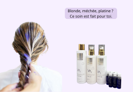 Blonde, méchée, platine ? Ce soin est fait pour toi.
